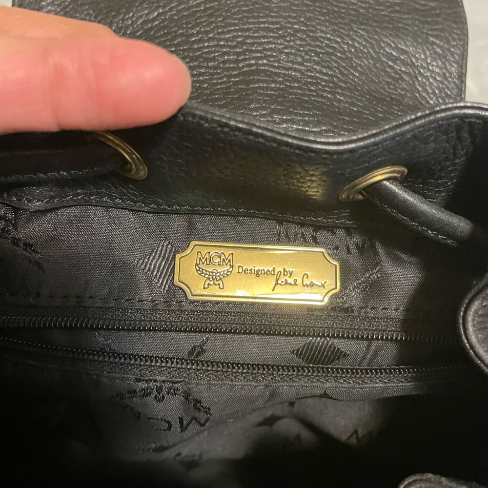 MCM backpack. - Picture 7 of 9